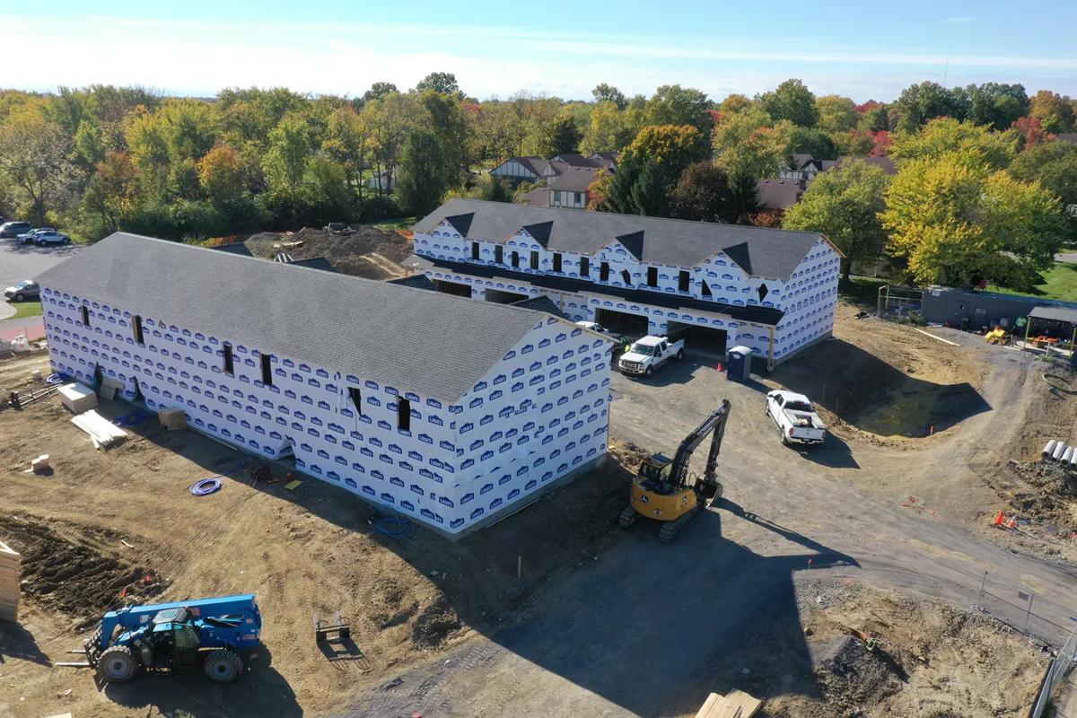 Commercial property and site development project in Ohio