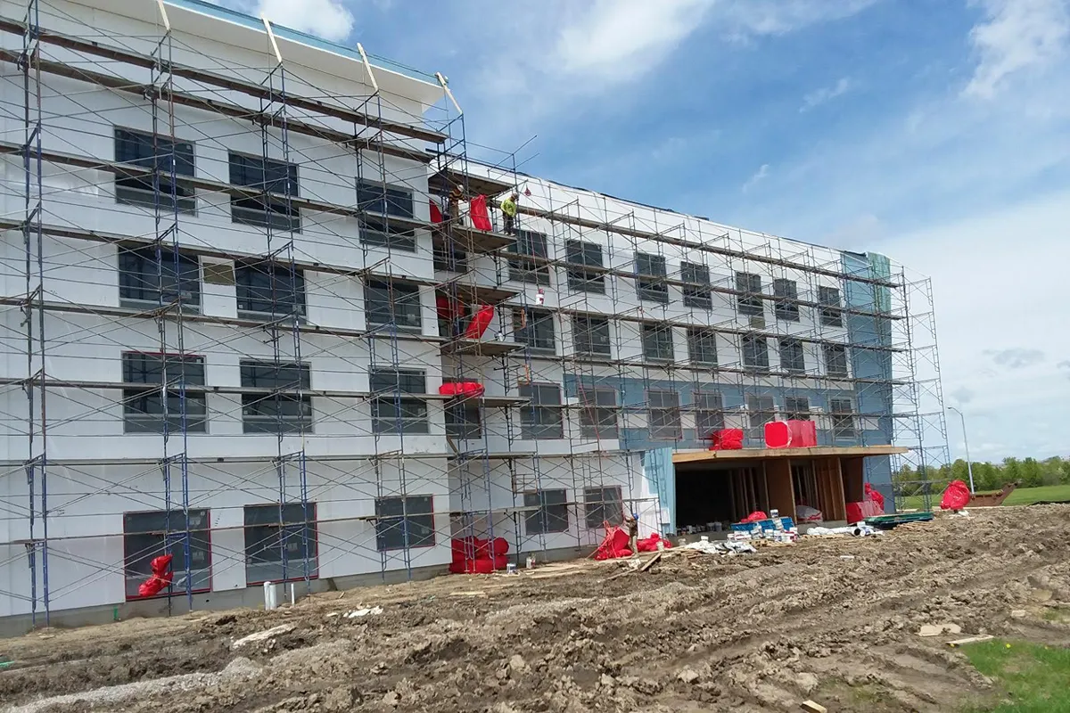 New commercial building construction project in Ohio