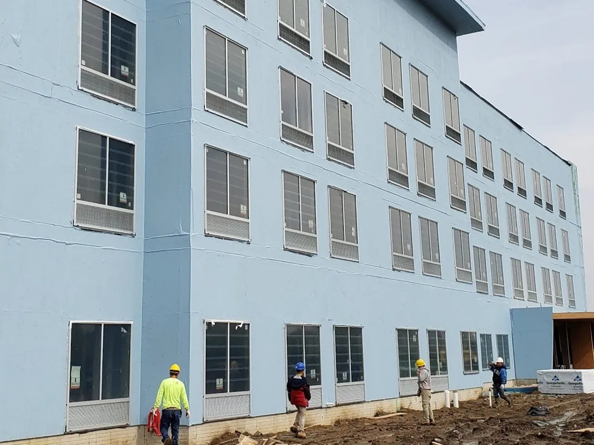 Office Building Exterior Remodeling